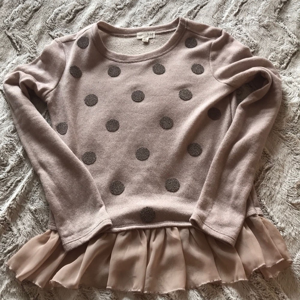 Maison Jules polka dot sweater